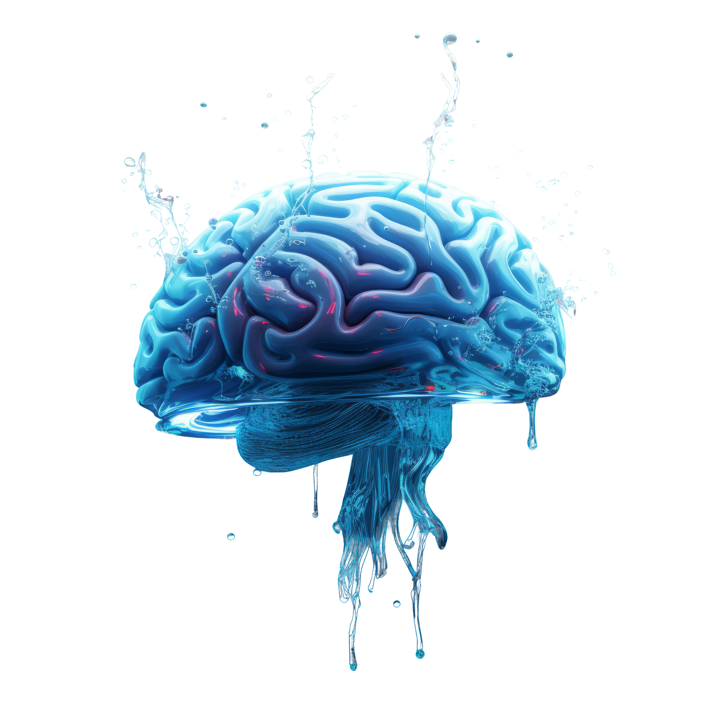 Glowing brain, representing the expert methodology you get on-demand access to